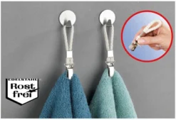 Wenko Stabilo Cintres Porte-serviettes à Clip -Promos Déco Vestiaire Boutique 0194209465cd45f5ae17f8c39f3eb489