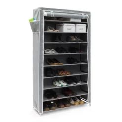 Meuble à Chaussures VALENTIN Tissu Beige -Promos Déco Vestiaire Boutique 01bbf4fc83314bfcbf02ff07debdb9d8