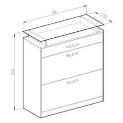 Meuble à Chaussures Alex -Promos Déco Vestiaire Boutique 02f418e40ab84ec0a0dda424ef0fbd41