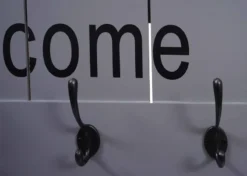 Vestaire Murale HWC-C89 Welcome Shabby -Promos Déco Vestiaire Boutique 039924d10f5b48bc91fbca4f92d1a6c7