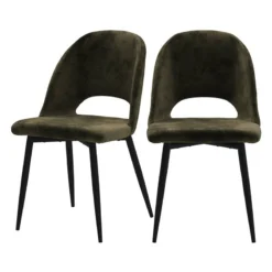 Chaise Pénélope (Lot De 2) -Promos Déco Vestiaire Boutique 03b23c84e7d14b5d9212f6123d4fe66a