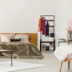 Garde Robe Avec étagère Style Industriel 13 Garde Robe Avec étagère Style Industriel -Promos Déco Vestiaire Boutique 055171638f6846c294761b0137d22d14