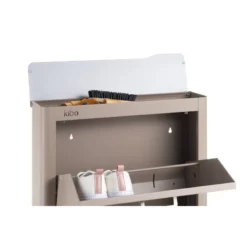 Meuble à Chaussures KIBO 3 Compartiments -Promos Déco Vestiaire Boutique 0882fadebf2b4f958e45abbf9bd4f476