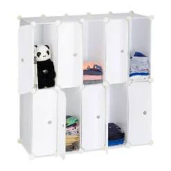 Meuble à Chaussures Avec 10 Casiers -Promos Déco Vestiaire Boutique 09abdb46487e4dc98bc9bf221aa0e1dd