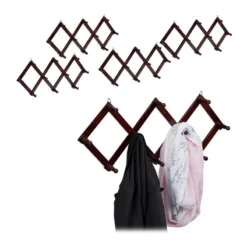5x Garde Robe Mural En Bois Pliable -Promos Déco Vestiaire Boutique 0a3d09d79d854b9cbc56d8d41c2019b3