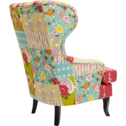 Fauteuil Wing Patchwork -Promos Déco Vestiaire Boutique 0ba6f39c26494dfbb6da58f7f57b2f7e