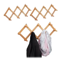 3x Garde Robe Mural En Bois Pliable