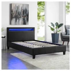 Lit Simple MIRANDO 120x190 Cm 18 Lit Simple MIRANDO 120x190 Cm -Promos Déco Vestiaire Boutique 0df2ace3a3754772a558a8e4556a9f23