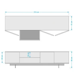 Meuble TV Payara -Promos Déco Vestiaire Boutique 1000007107 200617 06312700001 SKETCH DETAILS P000000001000007107 sketch