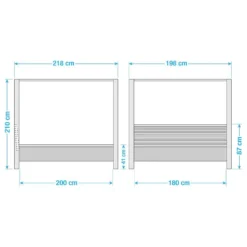 Lit à Baldaquin Lisa -Promos Déco Vestiaire Boutique 1000012790 210629 12500500001 SKETCH DETAILS P000000001000012790 sketch
