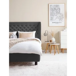 Lit Capitonné Monroe Samt -Promos Déco Vestiaire Boutique 1000022178 200623 15400900007 DETAILS P000000001000022178