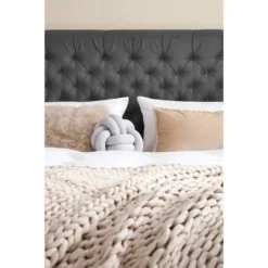 Lit Capitonné Monroe Samt -Promos Déco Vestiaire Boutique 1000022178 200623 15401000008 DETAILS P000000001000022178