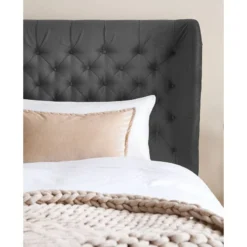 Lit Capitonné Monroe Samt -Promos Déco Vestiaire Boutique 1000022178 200623 15401000009 DETAILS P000000001000022178