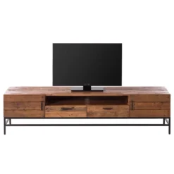 Meuble TV GRASBY 200 Cm - 1 Rangement -Promos Déco Vestiaire Boutique 1000117189 200612 15381500004 DETAILS P000000001000117189