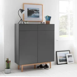 Meuble à Chaussures LINDHOLM - 2 Tiroirs -Promos Déco Vestiaire Boutique 1000119255 190214 13124400001 MOOD GALLERYIMAGES P000000001000119255 mood