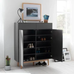 Meuble à Chaussures LINDHOLM - 2 Tiroirs -Promos Déco Vestiaire Boutique 1000119255 190214 13124400002 GALLERYIMAGES P000000001000119255