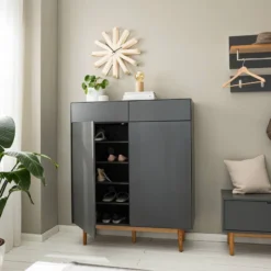 Meuble à Chaussures LINDHOLM - 2 Tiroirs -Promos Déco Vestiaire Boutique 1000119255 200916 16053800019 MOOD DETAILS P000000001000119255 mood