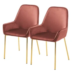 Chaises Capitonnées Evy (lot De 2)