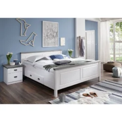 Lit En Bois Massif Bergen -Promos Déco Vestiaire Boutique 1000125635 211122 08323702117 MOOD DETAILS P000000001000125635 mood