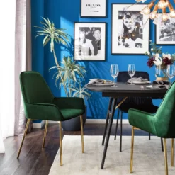 Chaises Capitonnées Evy (lot De 2) -Promos Déco Vestiaire Boutique 1000125820 190327 07471800001 MOOD GALLERYIMAGES P000000001000125820 mood