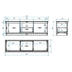 Meuble TV Lewk II -Promos Déco Vestiaire Boutique 1000136078 181219 14223900062 GALLERYIMAGES P000000001000136078