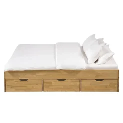 Lit En Bois Massif SoraWood -Promos Déco Vestiaire Boutique 1000137922 191030 10402400018 DETAILS P000000001000137922