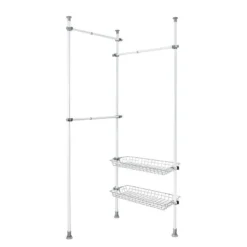 Wenko Penderie Télescopique Herkules Duo