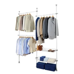 Wenko Penderie Télescopique Herkules Duo 15 Wenko Penderie Télescopique Herkules Duo -Promos Déco Vestiaire Boutique 1000138147 181112 08283839 GALLERYIMAGES P000000001000138147