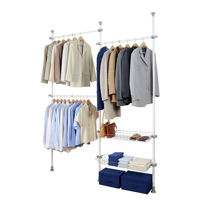 Wenko Penderie Télescopique Herkules Duo 3 Wenko Penderie Télescopique Herkules Duo – Image 3