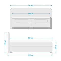 Lit Boxspring Tupa 19 Lit Boxspring Tupa -Promos Déco Vestiaire Boutique 1000143682 181116 15553841 GALLERYIMAGES P000000001000143682