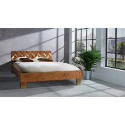 Lit En Bois Massif Yao -Promos Déco Vestiaire Boutique 1000145314 190321 07425000040 MOOD GALLERYIMAGES P000000001000145314 mood