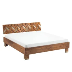 Lit En Bois Massif Yao -Promos Déco Vestiaire Boutique 1000145314 190705 11161000002 DETAILS P000000001000145314