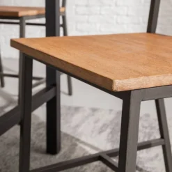 Chaises MANCHESTER - Lot De 2 -Promos Déco Vestiaire Boutique 1000164684 191111 08414100004 DETAILS P000000001000164684