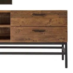 Meuble TV GRASBY 200 Cm - 2 Rangements -Promos Déco Vestiaire Boutique 1000168568 191126 17373600042 DETAILS P000000001000168568