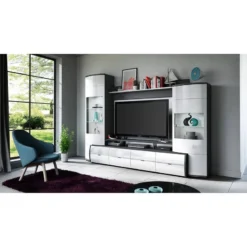 Ensemble Meubles TV Mury (4 éléments) -Promos Déco Vestiaire Boutique 1000171335 190424 07575900115 MOOD GALLERYIMAGES P000000001000171335 mood