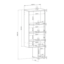 Ensemble Meubles TV Mury (4 éléments) -Promos Déco Vestiaire Boutique 1000171335 190424 07575900123 GALLERYIMAGES P000000001000171335