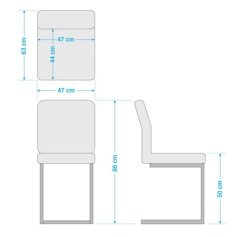 Chaises Cantilever Finga I (lot De 2) 18 Chaises Cantilever Finga I (lot De 2) – Image 18