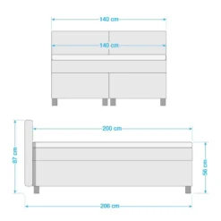 Lit Boxspring Matara -Promos Déco Vestiaire Boutique 1000179070 210208 15202400004 SKETCH DETAILS P000000001000179070 sketch