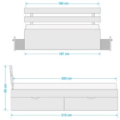 Lit En Bois Massif Parma I -Promos Déco Vestiaire Boutique 1000201463 210830 09025700020 SKETCH DETAILS P000000001000201463 sketch