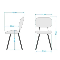 Chaises Hossa (lot De 2) -Promos Déco Vestiaire Boutique 1000210867 200814 11093100060 SKETCH DETAILS P000000001000210867 sketch