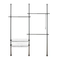 Wenko Penderie Télescopique Herkules Duo 24 Wenko Penderie Télescopique Herkules Duo -Promos Déco Vestiaire Boutique 1000214315 200529 15411000035 DETAILS P000000001000214315