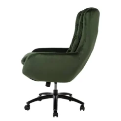 Fauteuil De Bureau Bracon Velours -Promos Déco Vestiaire Boutique 1000218357 220330 035 DETAILS P000000001000218357