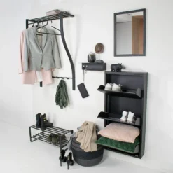 Porte-manteaux Mural Spezzato -Promos Déco Vestiaire Boutique 1000219542 230322 022 MOOD DETAILS P000000001000219542 mood