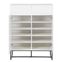 Meuble à Chaussures Zaddy II 18 Meuble à Chaussures Zaddy II -Promos Déco Vestiaire Boutique 1000221776 220401 031 DETAILS P000000001000221776