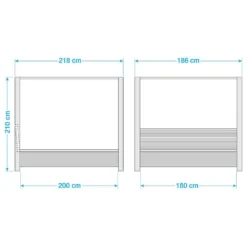 Lit à Baldaquin Guru -Promos Déco Vestiaire Boutique 1000223484 210629 12500500011 SKETCH DETAILS P000000001000223484 sketch