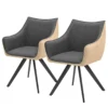 Chaise à Accoudoirs Noyack (lot De 2)