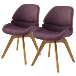 Chaises Capitonnées Husson (lot De 2) -Promos Déco Vestiaire Boutique 1000242012 210202 13144600104 IMAGE P000000001000242012