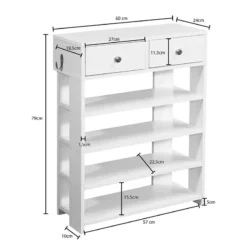 Étagère à Chaussures Herault I -Promos Déco Vestiaire Boutique 1000244889 210202 15014100266 SKETCH DETAILS P000000001000244889 sketch