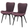 Chaises Capitonnées Mettray (lot De 2)