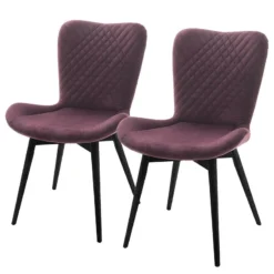 Chaises Capitonnées Mettray (lot De 2)